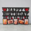 Happy Birthday Multi Photo Decorative Frame