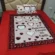 Beautiful Couple Heart Print Bedsheet Set