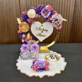Customized Engagement & Marriage Gift Basket