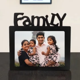 Family Acrylic Photo Frame Decorative Display