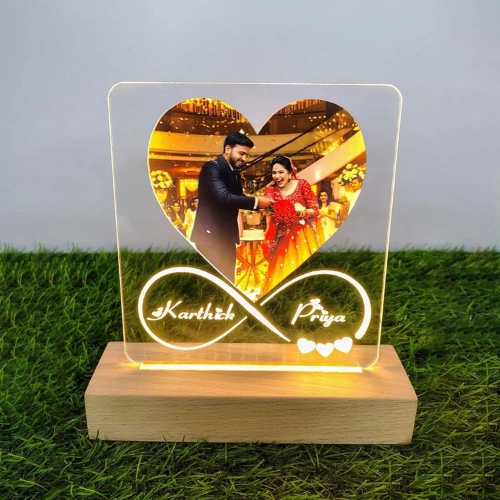 Together Forever Heart Lightening Thumb Frame